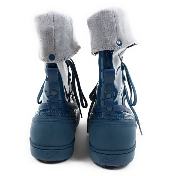 Nike Storm Warrior Retro Sneaker Boots Space Blue - Picture 6 of 8